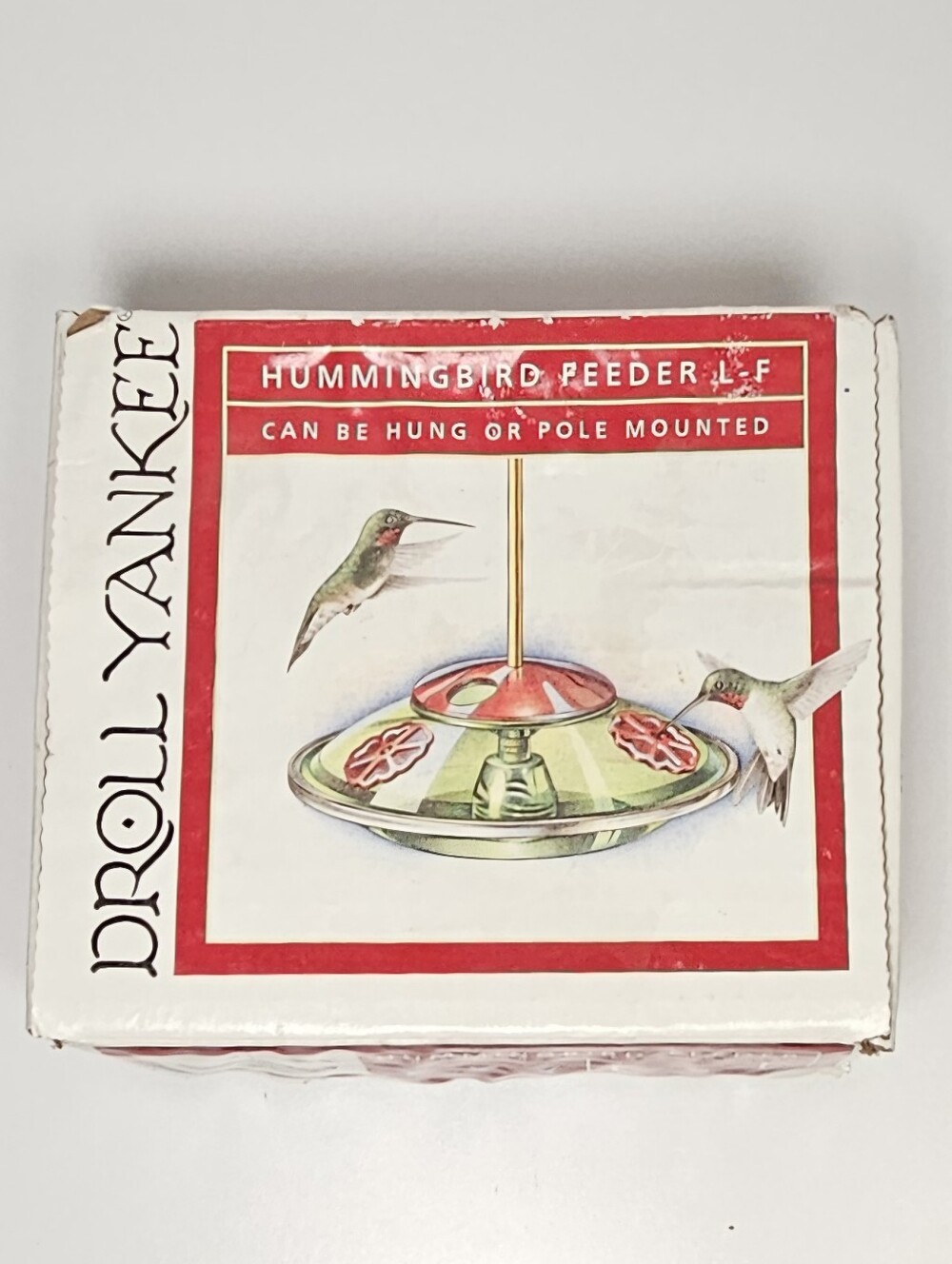 Vintage Droll Yankees Hummingbird Feeder L F With Original Box